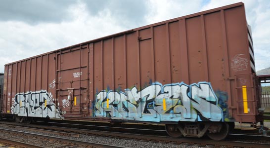 Car/wagon TR18298 right side / coté droit
